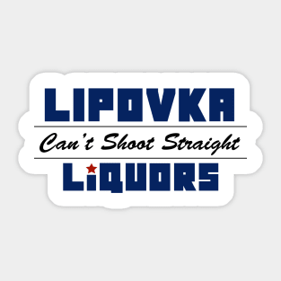 Lipovka Liquors Sticker